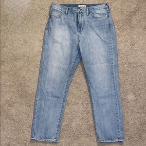 Madewell perfect vintage jeans